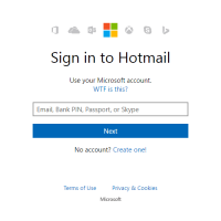 Налаштування облікового запису Microsoft