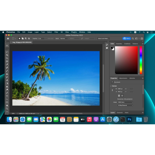 Встановлення Adobe Photoshop на Mac