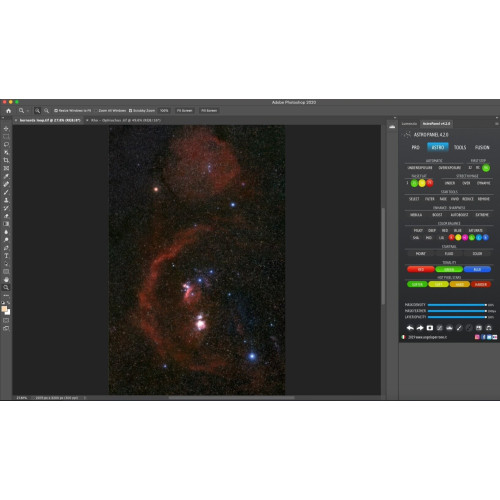 Встановлення Astro Panel Pro