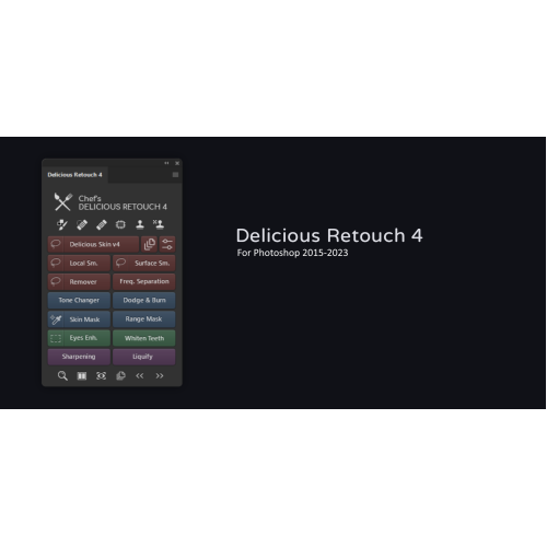 Встановлення Delicious Retouch