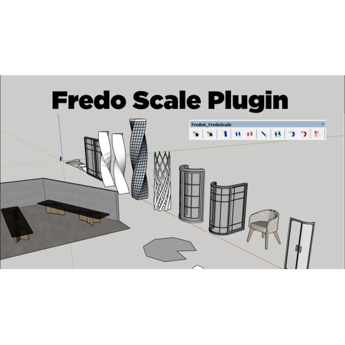 Встановлення плагіну Fredo6 Fredo Scale для SketchUp