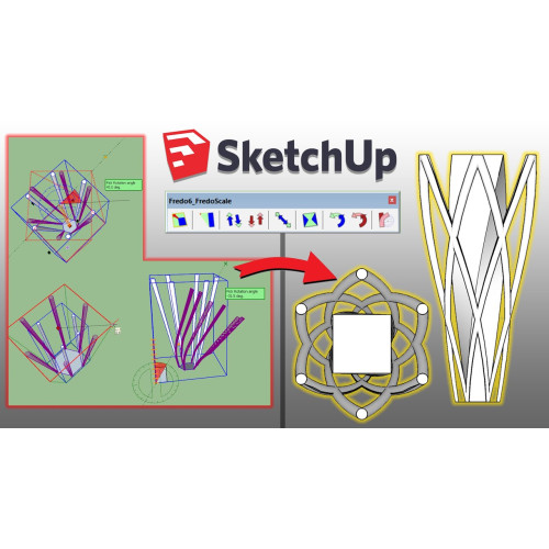 Встановлення плагіну Fredo6 Fredo Scale для SketchUp