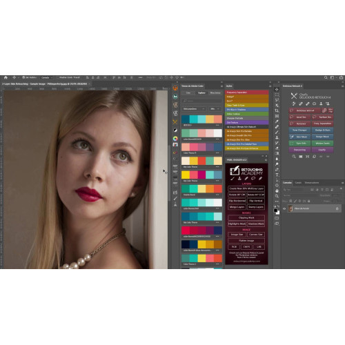 Установка Ultimate Retouch Panel