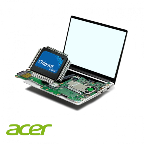 Ремонт материнской платы ноутбука Acer с заменой чипсета