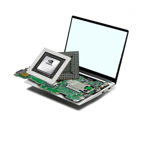 Ремонт материнской платы с заменой видеокарты в ноутбуке Msi